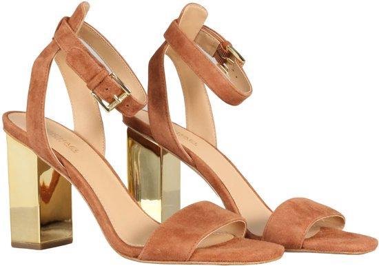 Michael Kors Petra Ankle Strap Dames Sandalen - Luggage - Maat 38