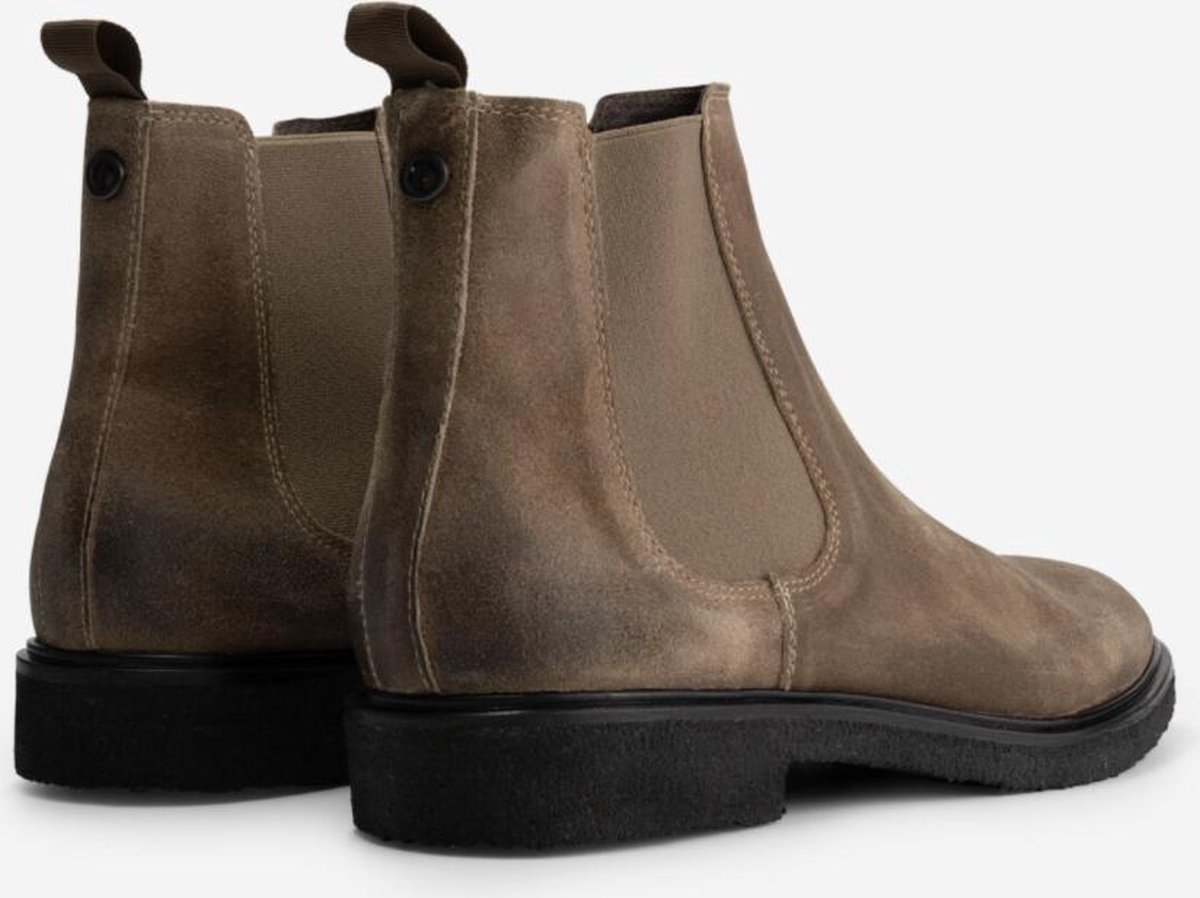 Goosecraft - Maat 43 - Chet Crepe Heren Chelsea Boots - Beige