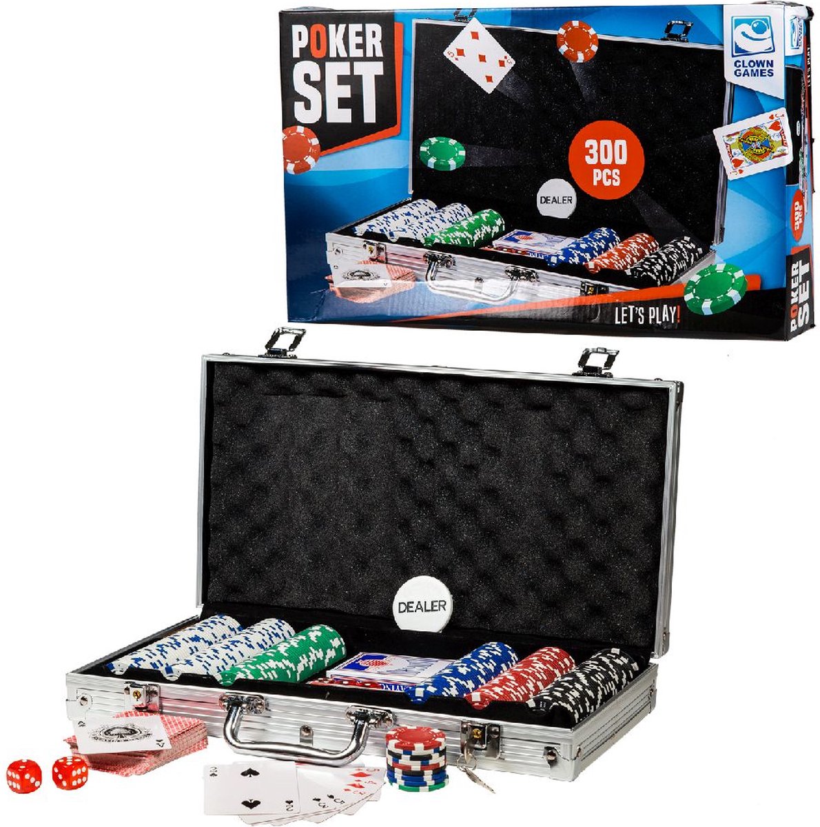 pokerset, poker spel, spelset, casino set, pokerspullen