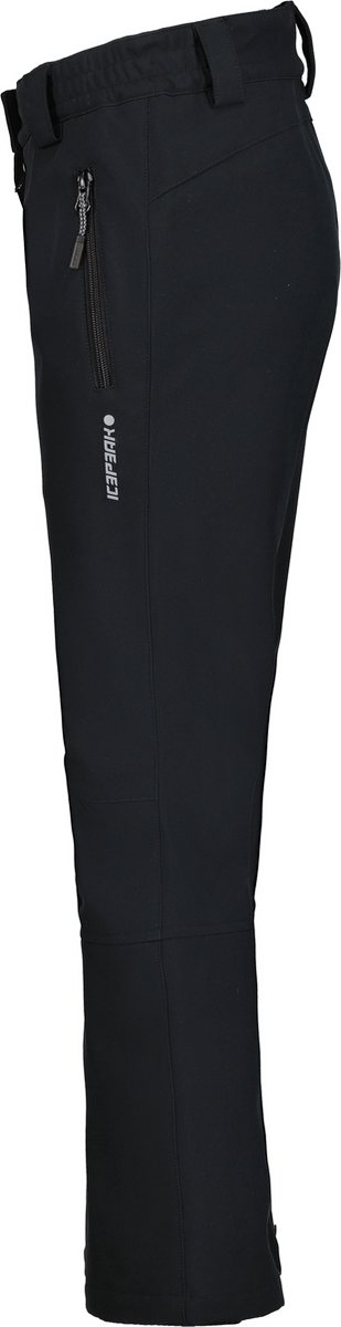 ICEPEAK - Maat 116 - LENEXA JR Softshell skibroek - Zwart