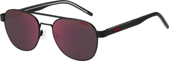 HUGO Zonnebril (HG1196/S) Volwassenen Zilverkleurig Volledig omrand Met spiegelglazen