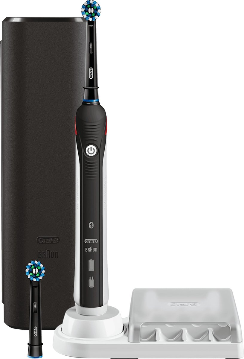 Oral-B Smart 4 4500 - Zwart - Elektrische Tandenborstel - 1 Handvat en 2 Opzetborstels