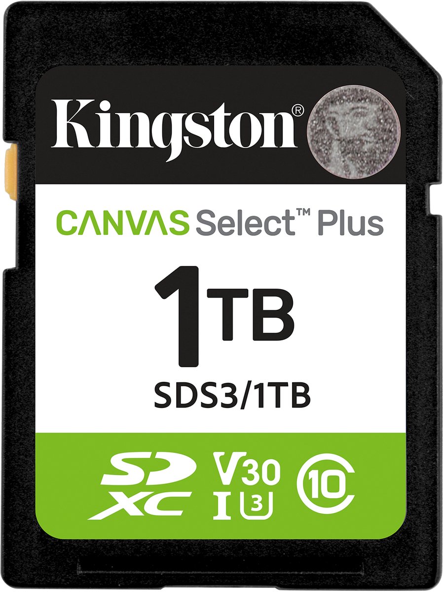 geheugenkaart, SDXC, 1TB, Canvas Select, SDS3/1TB