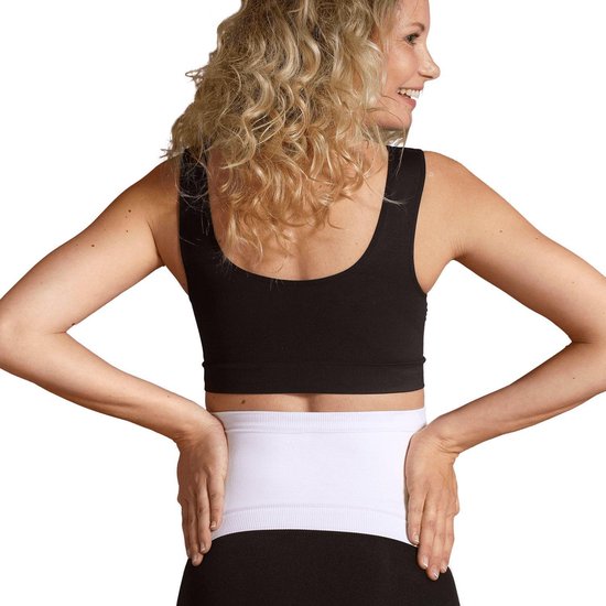 Carriwell Naadloze Buikband - Wit - M