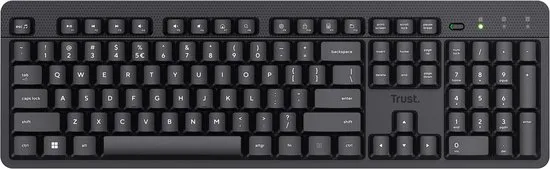 Trust Ody V2 - Draadloos toetsenbord - Stil - Multimedia Toetsen - Qwerty US