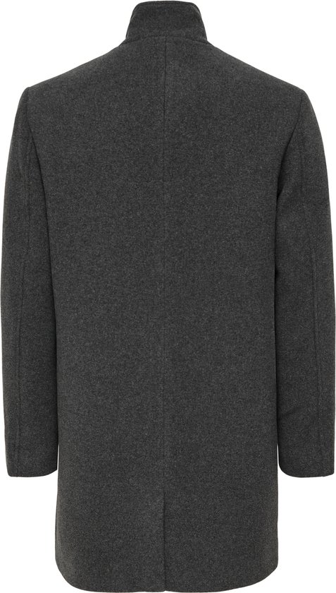 ONLY & SONS - Maat L - ONSDEVON HIGHNECK WOOL COAT OTW Heren Jas