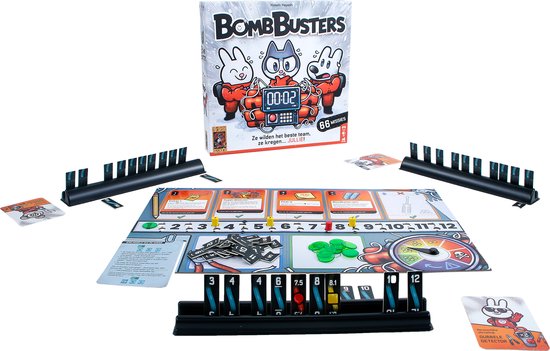 999 Games - Bomb Busters - Coöperatief Bordspel - Speelgoed van het jaar 2025 en de Gouden Ludo!- Werk samen en maak de bom onschadelijk - Tik tak, tik tak...