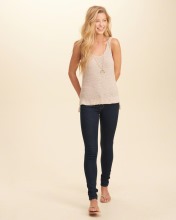 LOW RISE DARK SKINNY FIT GIRLS - SIZE 7R