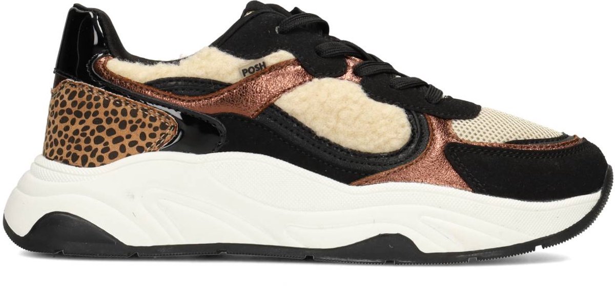 sneaker, laarzen?, mode schoen, plat hiel, animalprint