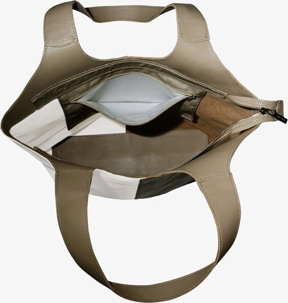 MyoMy My Sarah Bag Shopper mix rambler off white & sand