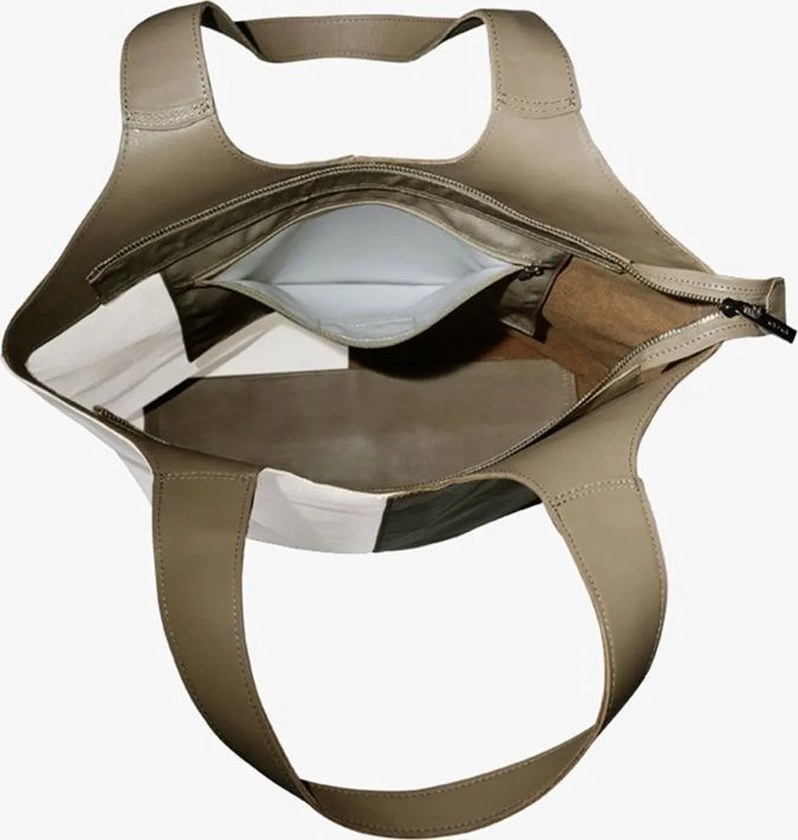 MyoMy My Sarah Bag Shopper mix rambler off white & sand