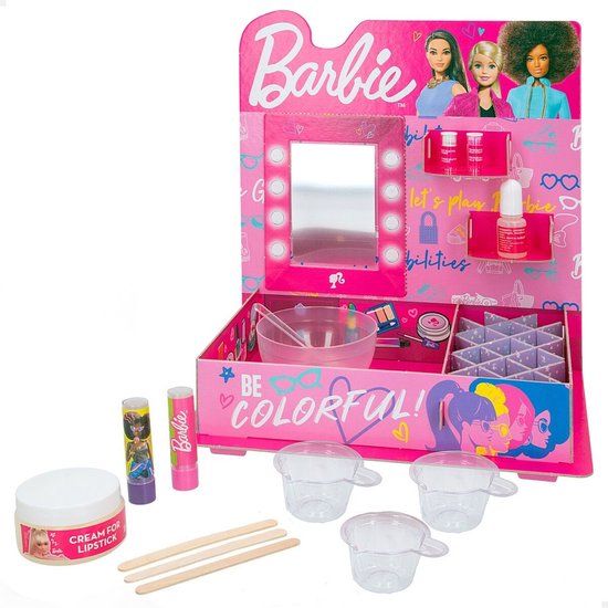 make-up set, lip polish, nail polish, lipstick, mini vanity