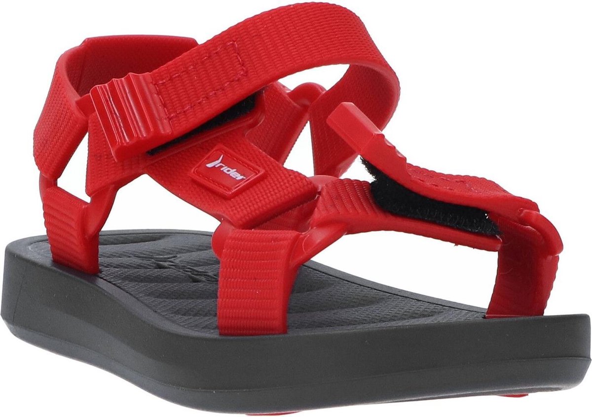 Rider Free Papete Baby Jongens Sandalen - Blue/red - Maat 25/26