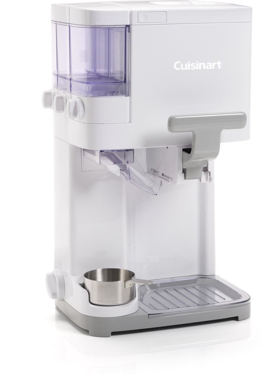 Cuisinart - Soft Serve IJsmachine - Sorbet- en frozen yoghurtmaker - IJsmaker - Wit - 6 porties - 1,42L