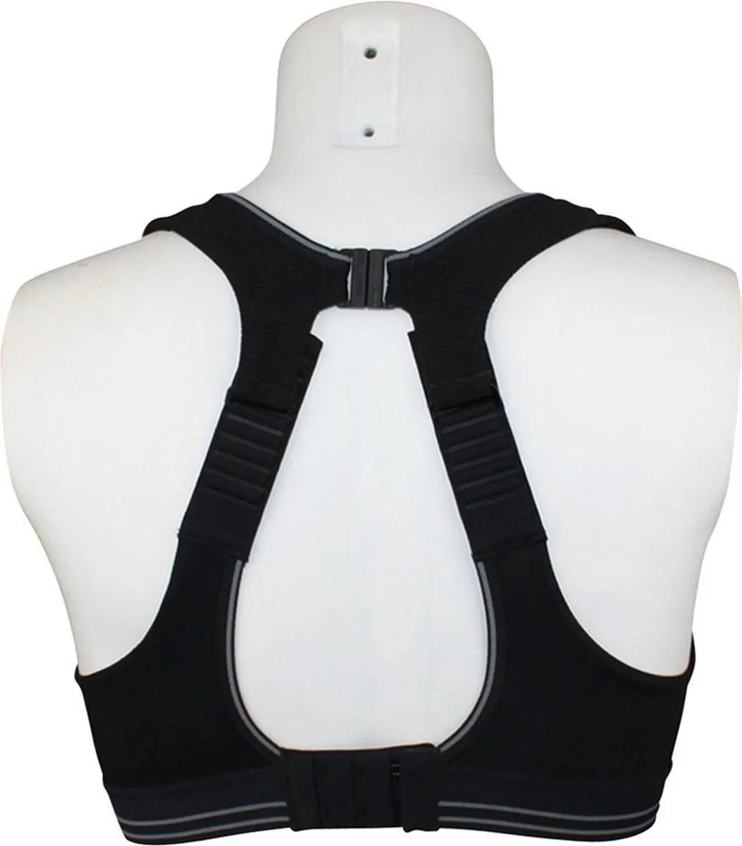 ShockAbsorber - 80C -Ultimate Run Bra  Sportbeha - Zwart / Silver