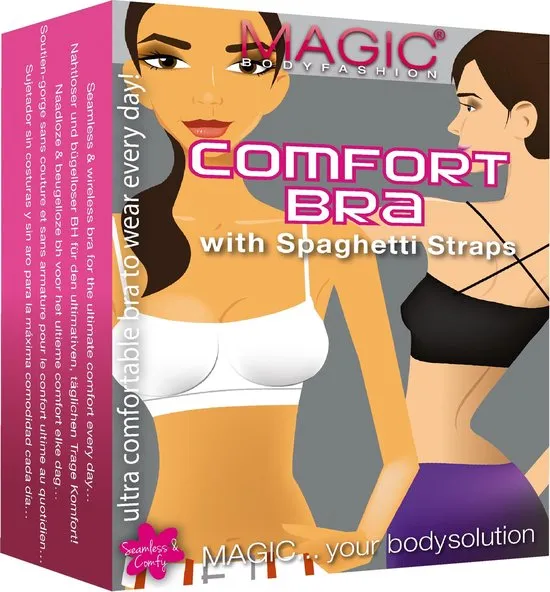 MAGIC Bodyfashion -S - Comfort Bra Spaghetti Bandjes Latte