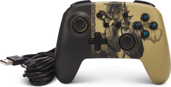 PowerA Geavanceerde Bedrade Gamecontroller voor Nintendo Switch - Ancient Archer - Legend of Zelda