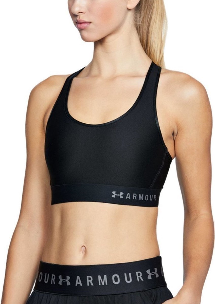 sport-bh, riemen-bh, zwart, stretch-bh, under-armour