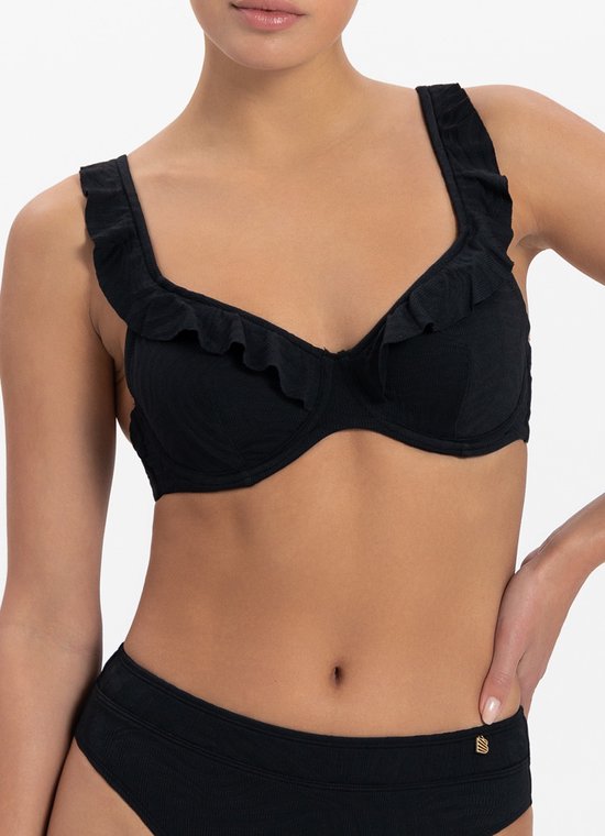 Beachlife Maat 80E Black Swirl Dames Bikinitopje