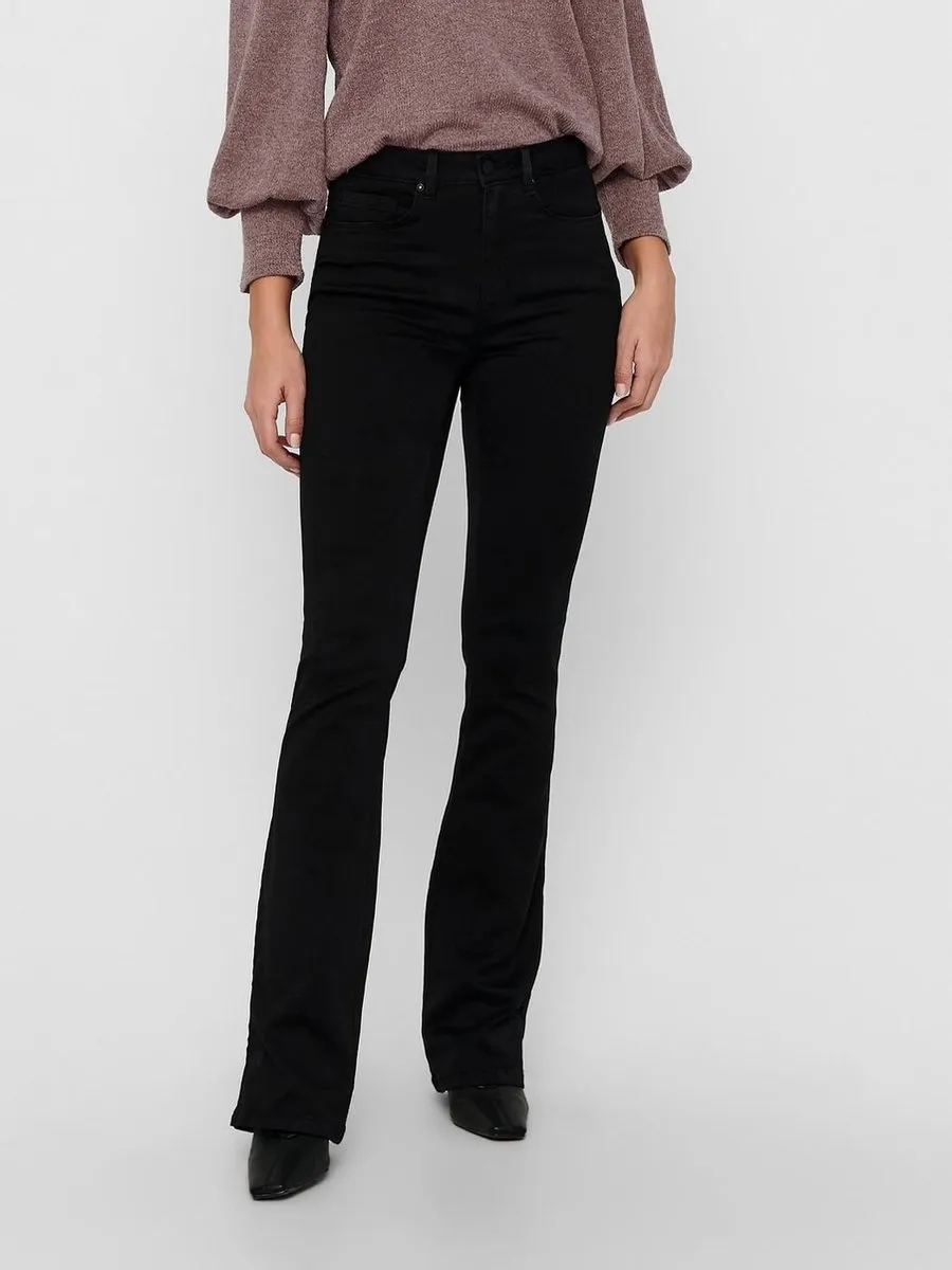 ONLY - M/34 - ONLROYAL LIFE HIGH SWEET FLARE 600 NOOS Dames Jeans