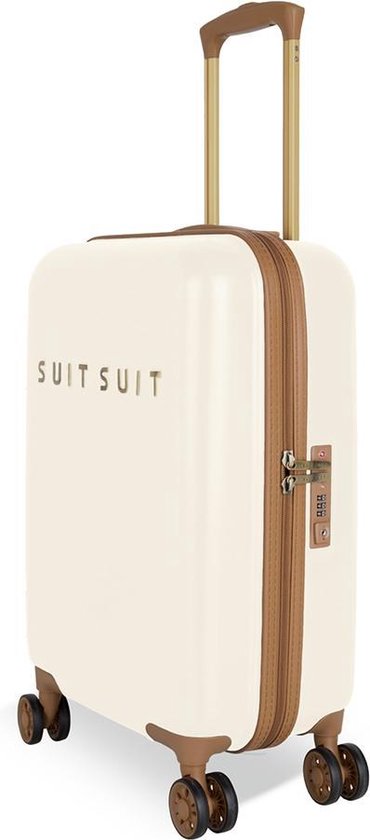 SUITSUIT Fab Seventies Handbagage koffer 55 cm - Antique White