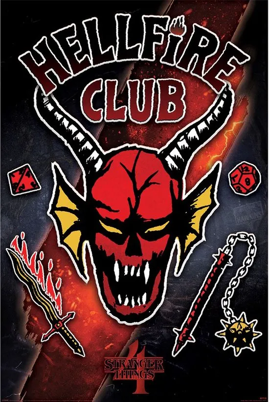 Stranger Things - Hellfire Club - zestaw upominkowy