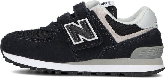 sneaker, katoen, zwart, velcro, geluidvrije tussenzet