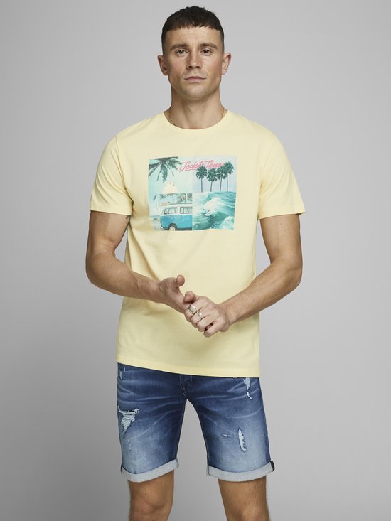 Jack & Jones - JORSUITE TEE SS CREW NECK - Flan - S