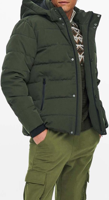 ONLY & SONS Maat XXL ONSCAYSON PUFFA OTW Heren Jas