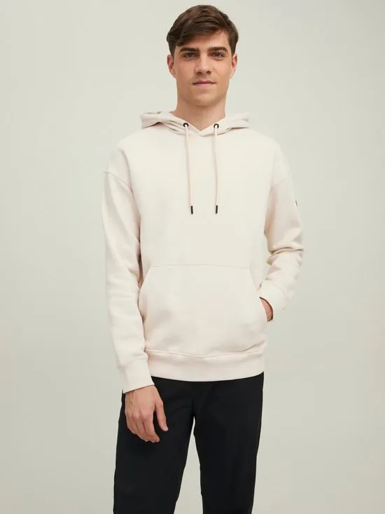 JACK&JONES Maat L  JCOCLASSIC WAFFLE SWEAT HOOD NOOS Heren Trui