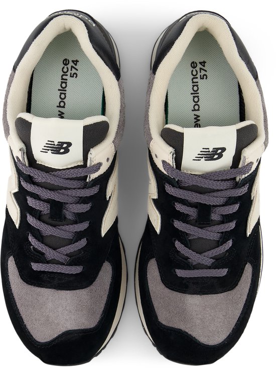 sneakers, laced shoes, suede, grijze elementen, synthetisch leer