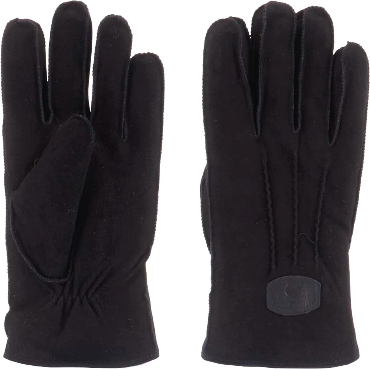 Warmbat - Maat S - Goat Heren Handschoenen - Zwart