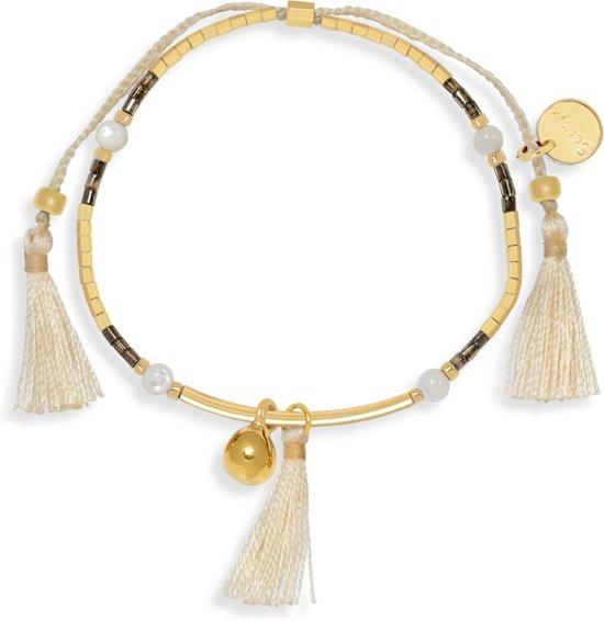 Scmyk armband BG-260 F Heartbeat goudkleurig