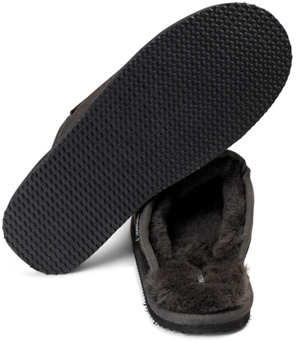 slipons, mokken, nep, faux-fur, kunststof sole