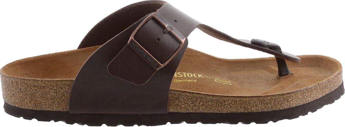 Birkenstock - Birkenstock Ramses BF Regular Fit Heren Slippers - Brown - Maat 44
