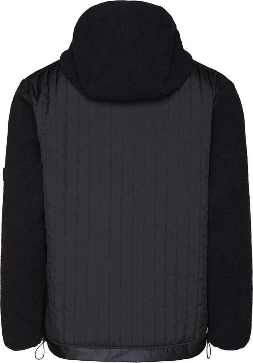 Rains - maat S/M- Fleece Pullover Hoodie - Black - Unisex