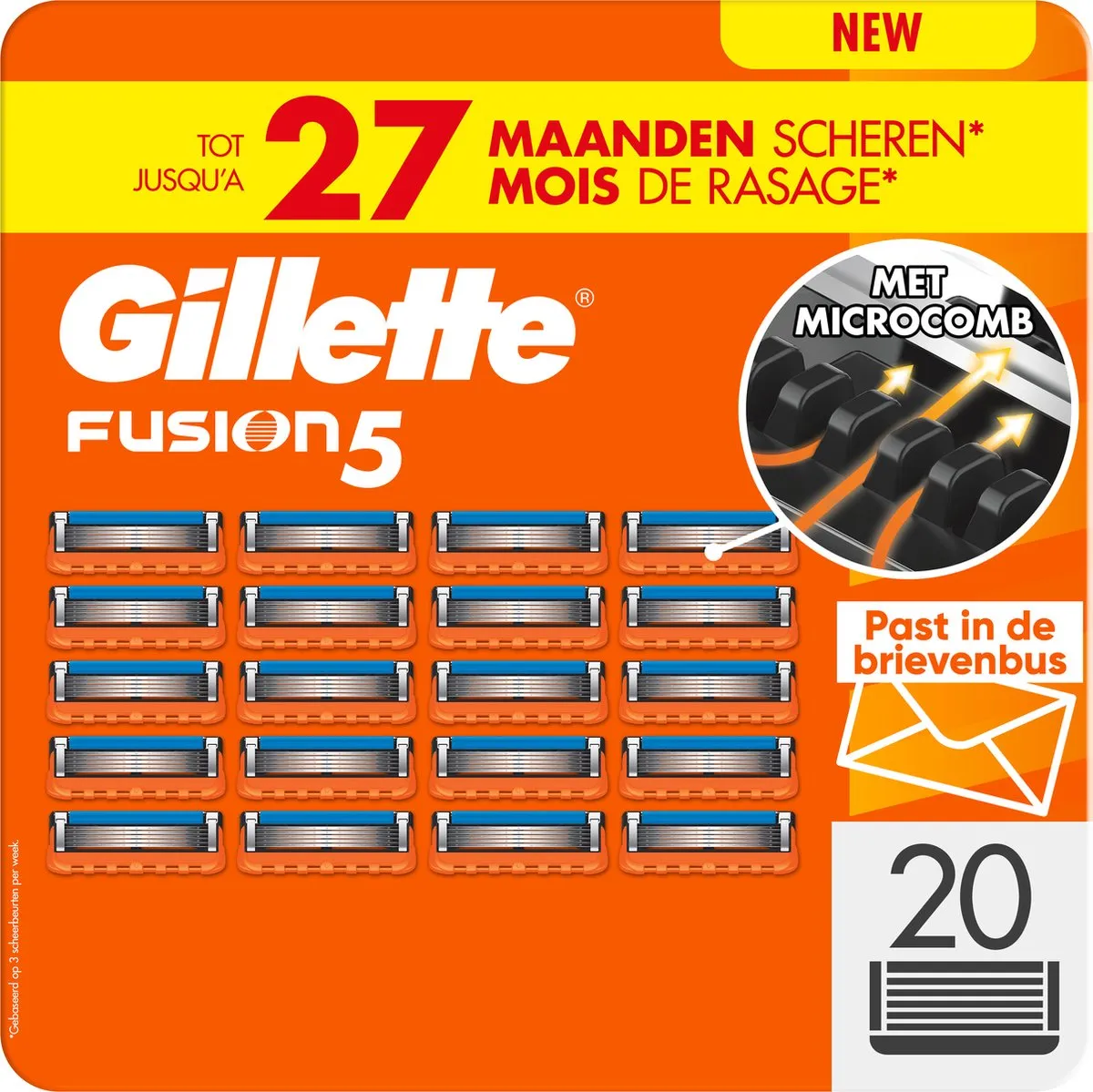 scheerbeurten, blade cartridges, scheersysteem, gillette fusion5, foliebeugels