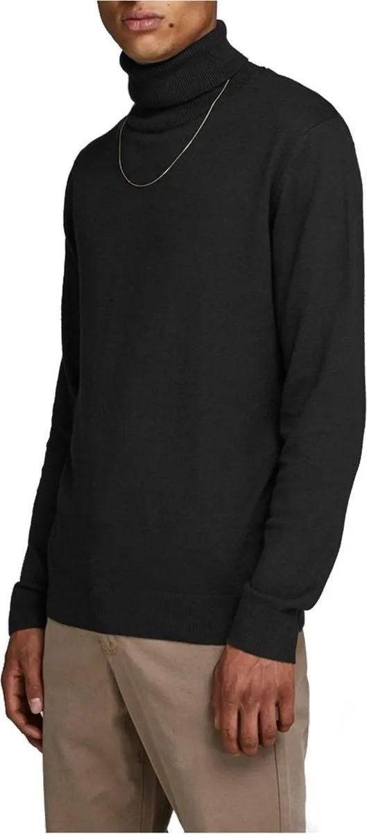 JACK&JONES - M - JJEEMIL KNIT ROLL NECK  Heren Trui