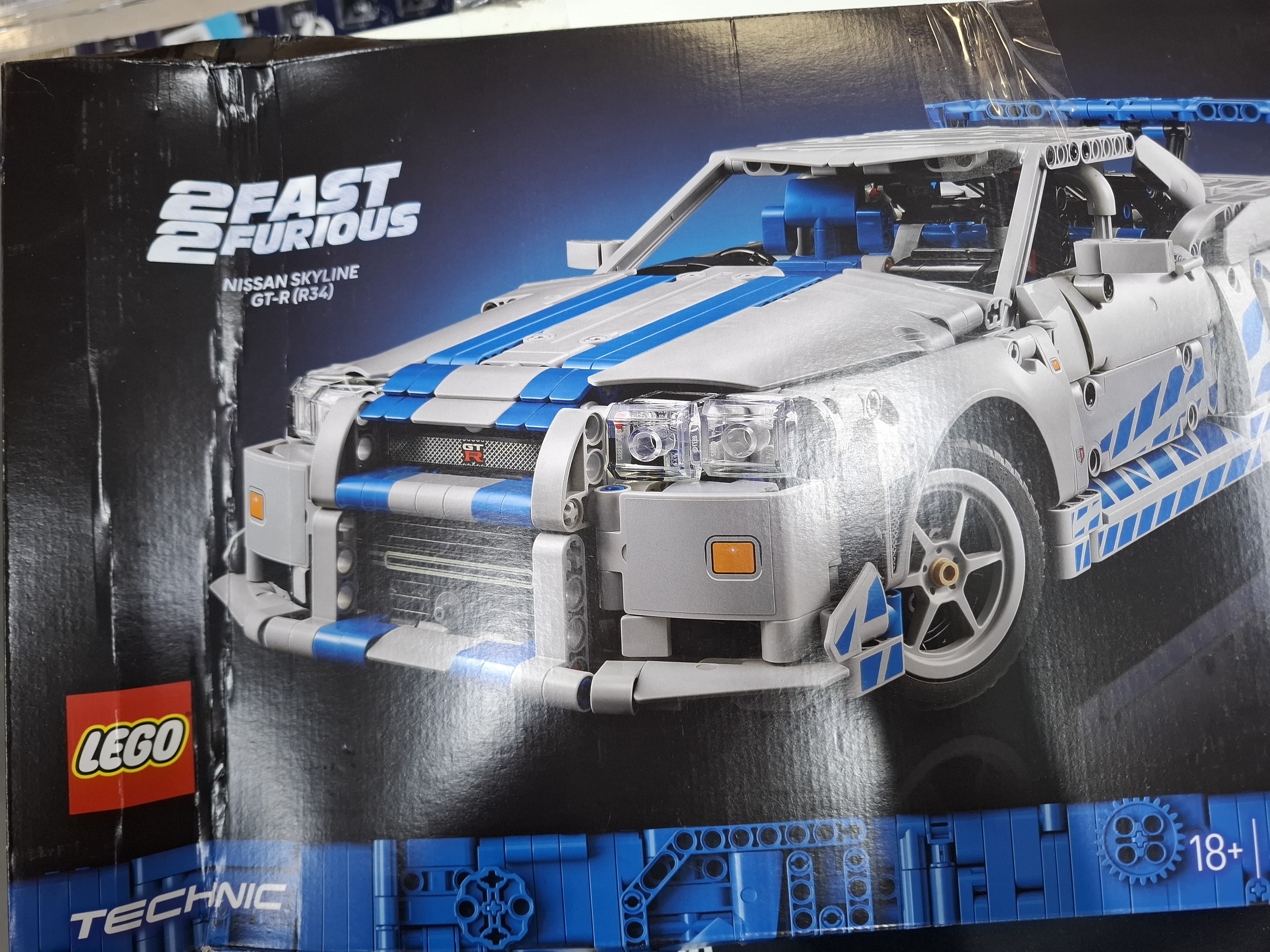 LEGO® Technic 2 Fast 2 Furious Nissan Skyline GT-R (R34) Auto - 42210