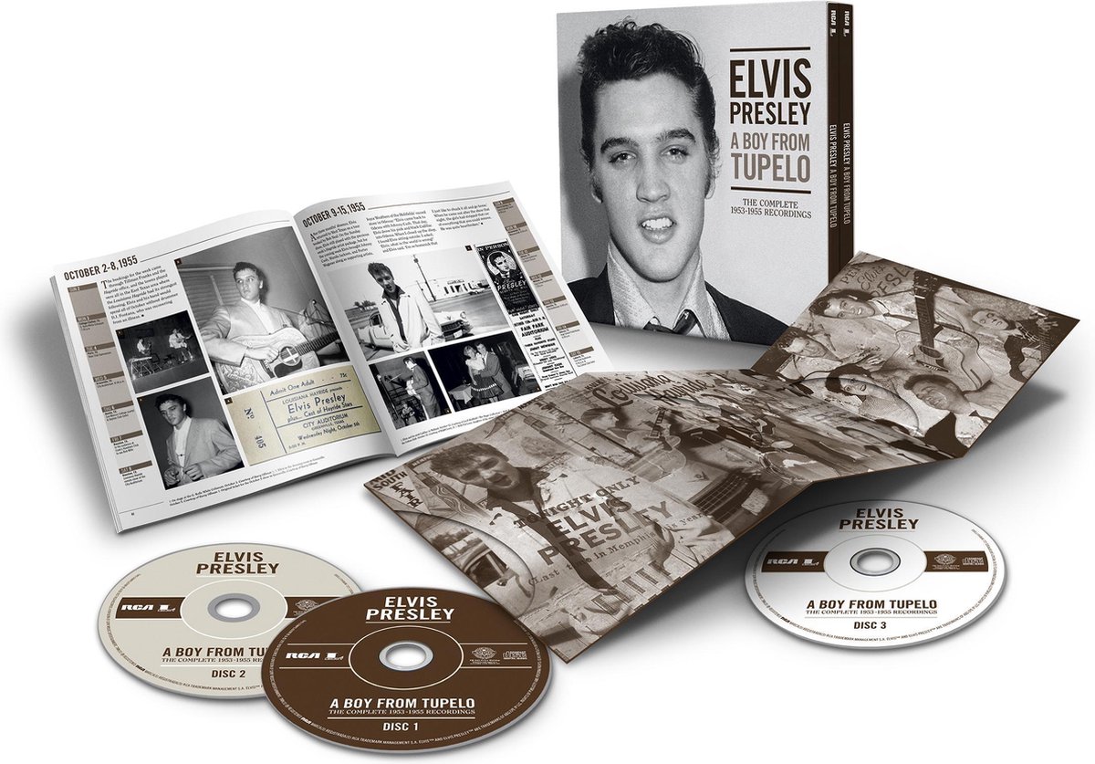 Elvis Presley - A Boy From Tupelo - The Complete 1953-1955 Recordings ( 3 CD)