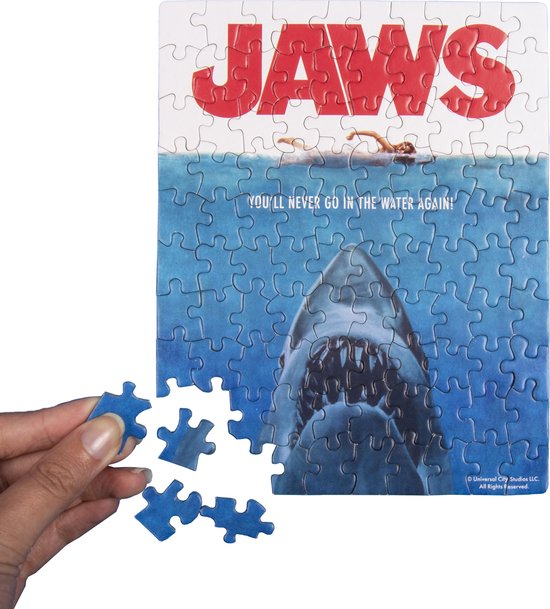 Jaws - beker & puzzel - cadeaupakket