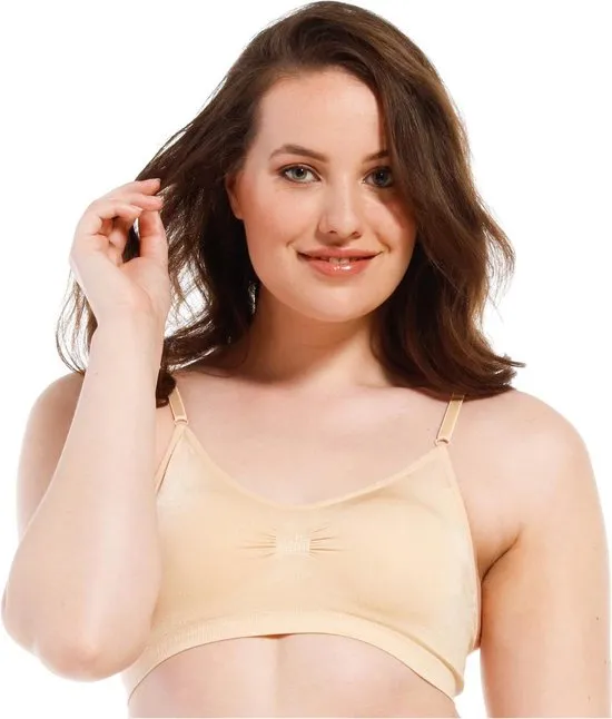 MAGIC Bodyfashion -S - Comfort Bra Spaghetti Bandjes Latte