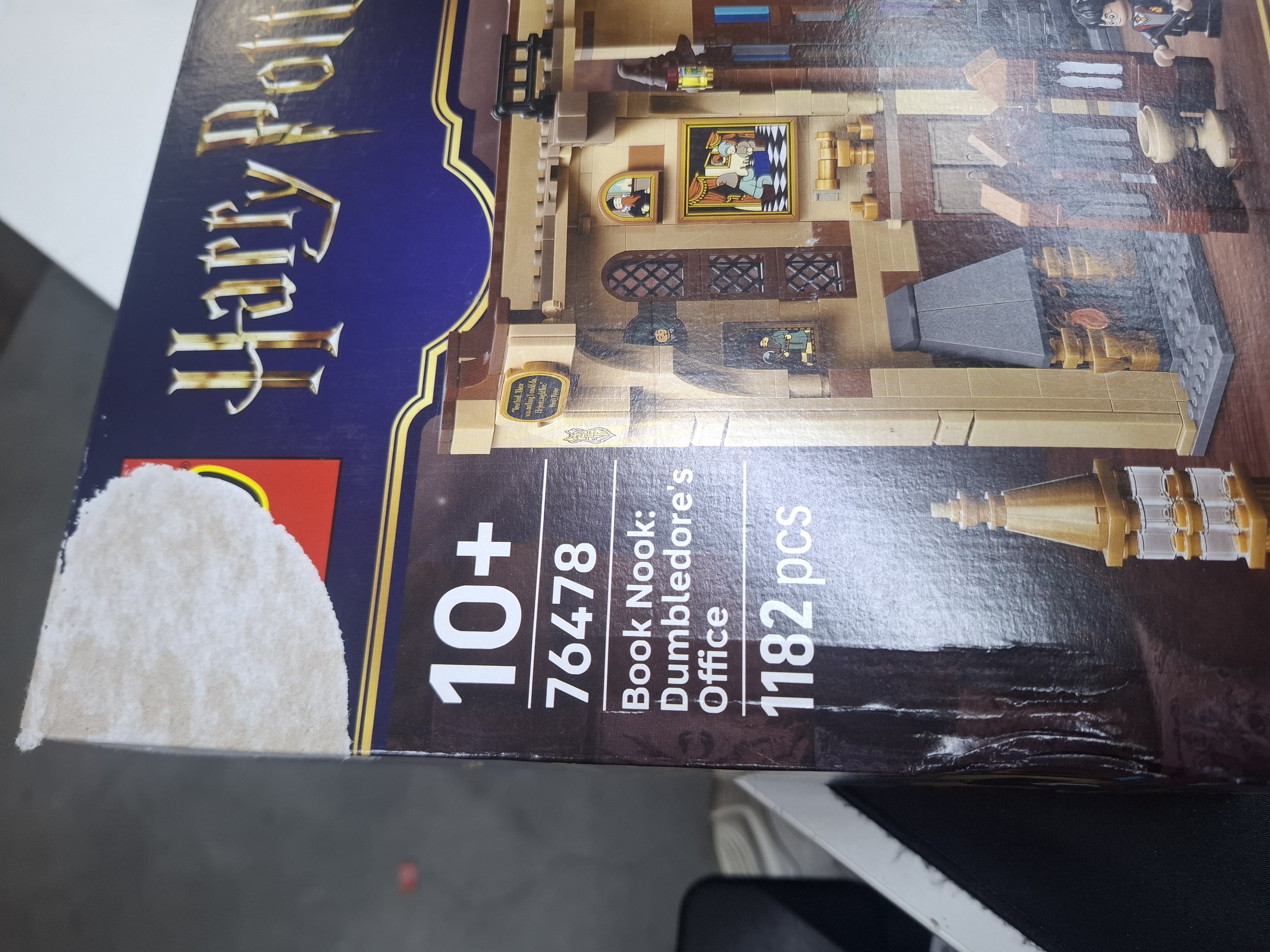 LEGO Harry Potter Boekensteun: Het Kantoor van Perkamentus Speelgoed voor Kinderen 76478