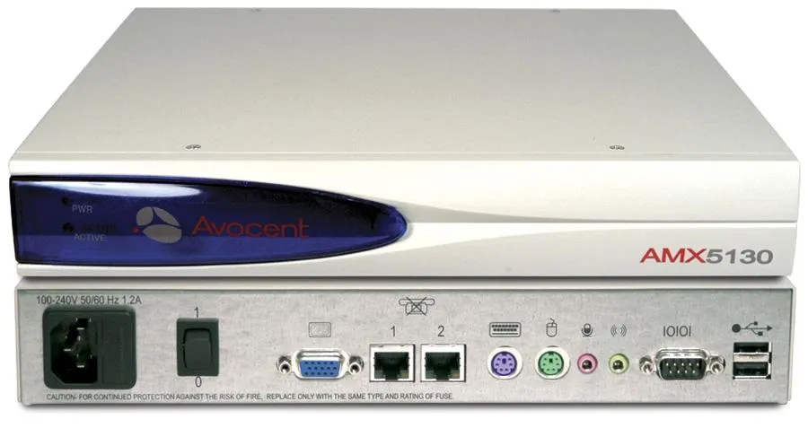 Avocent KVM switch: AMX AMX5130 User Station