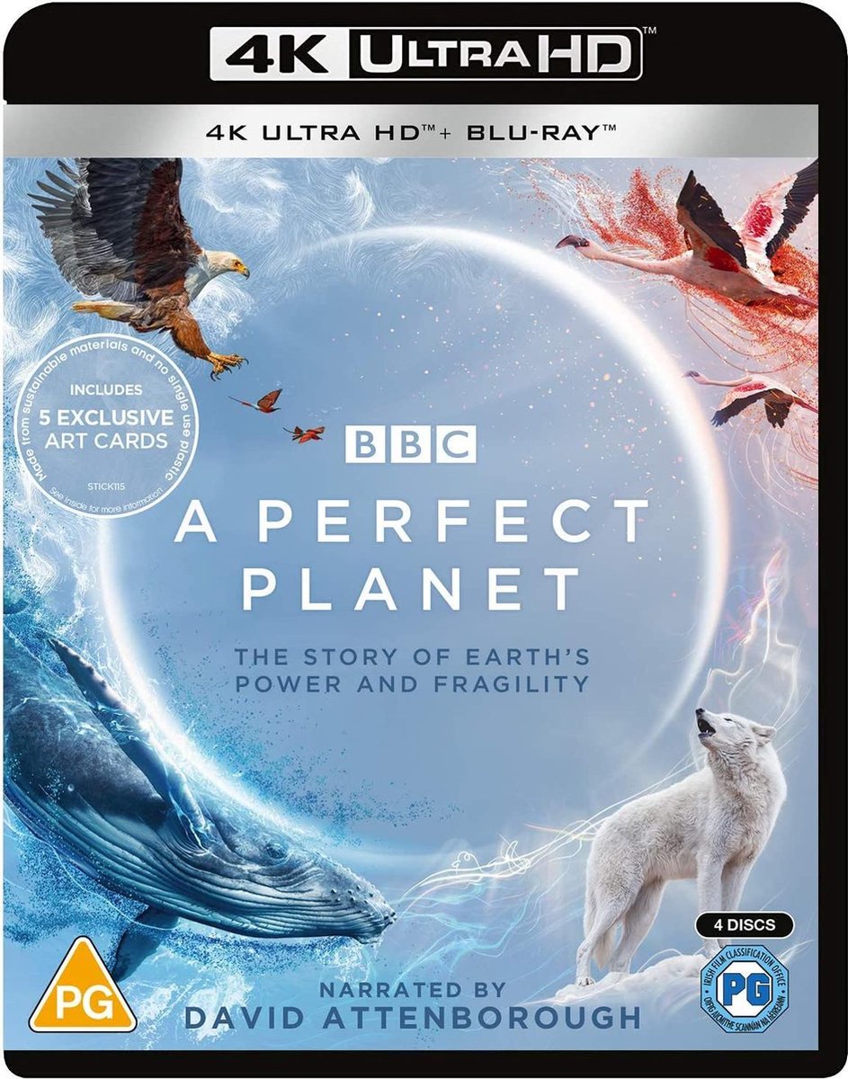 4K, Ultra HD, Blu-ray, BBC, A Perfect Planet