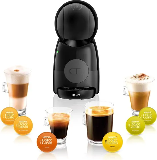 Krups NESCAFÉ® Dolce Gusto® Piccolo XS KP1A3B - Koffiecupmachine - Zwart