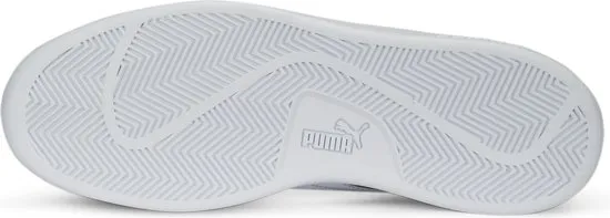 PUMA - Maat 42 - Smash 3,0 L Unisex Sneakers - Zwart/Wit