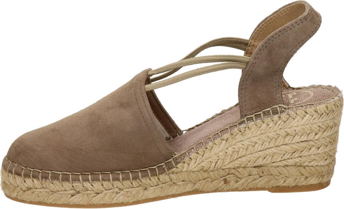 Toni Pons Tremp Dames Espadrilles - 40 - taupe