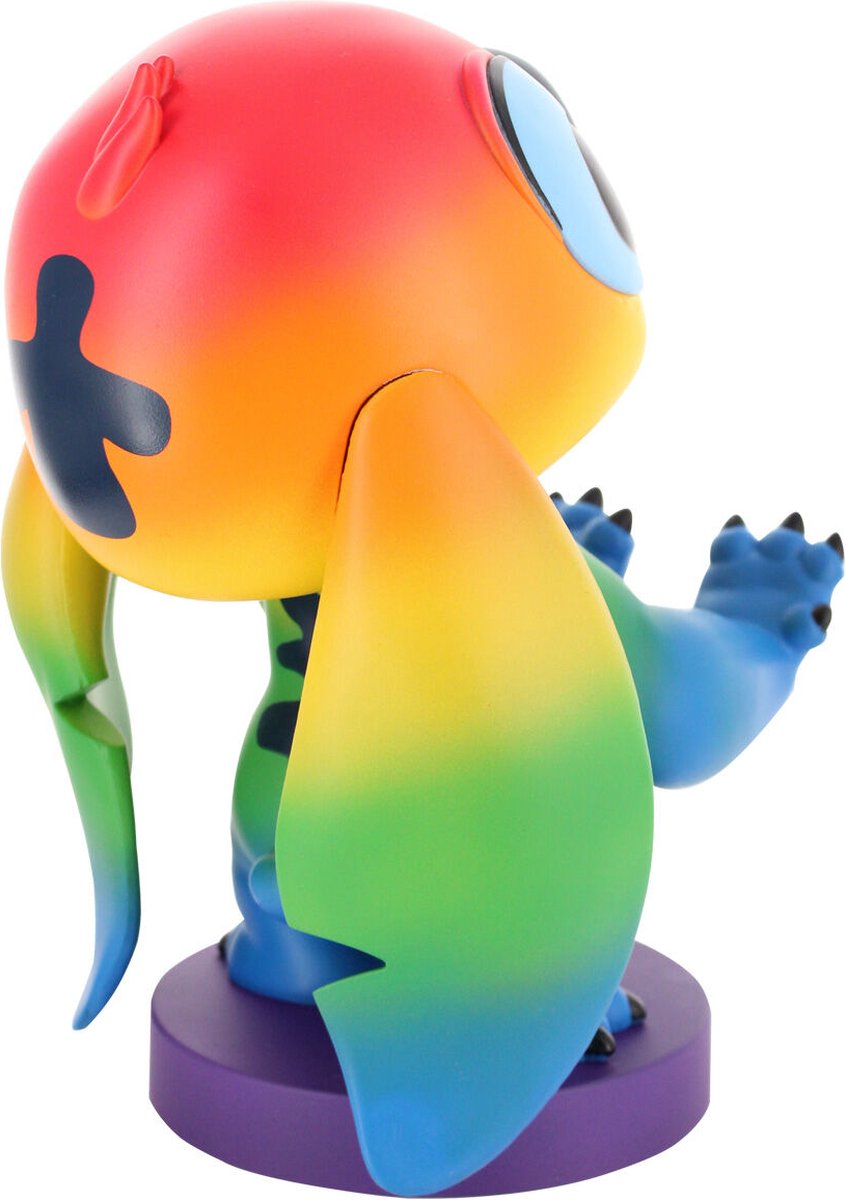 Cably Guy - Stitch Telefoonhouder - Controller Stand - Regenboog
