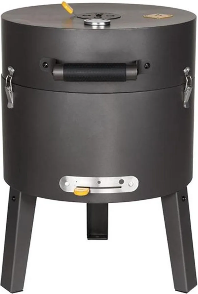Boretti Tonello houtskoolbarbecue ø 37 cm Zwart